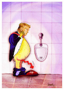 Cartoon: stock market crash (small) by ismail dogan tagged stock,market,crash