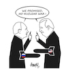 Cartoon: summit Biden Poutine (small) by ismail dogan tagged biden,poutine