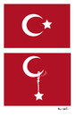 Cartoon: TURKEY !... (small) by ismail dogan tagged turkey