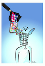 Cartoon: Virtual trash can (small) by ismail dogan tagged cancel,culture