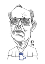 Cartoon: Jorge Mario Bergoglio (small) by emre yilmaz tagged jorge,mario,bergoglio,pope