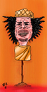 Cartoon: kaddafi gaddafi libya (small) by emre yilmaz tagged kaddafi,gaddafi,libya