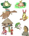 Cartoon: Cartoon Characters (small) by shiraz786 tagged fantasy,cartoon,animals