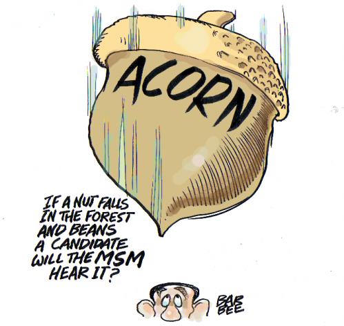 Cartoon: ACORN (medium) by barbeefish tagged obama