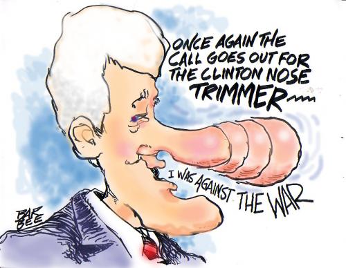 Cartoon: bills nose (medium) by barbeefish tagged more,nose,