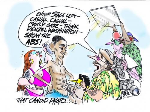 Cartoon: CANDID PHOTO (medium) by barbeefish tagged hollywooded