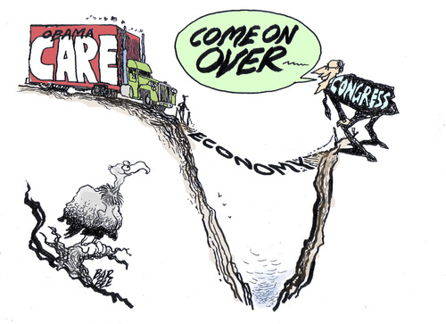 Cartoon: disaster (medium) by barbeefish tagged crash