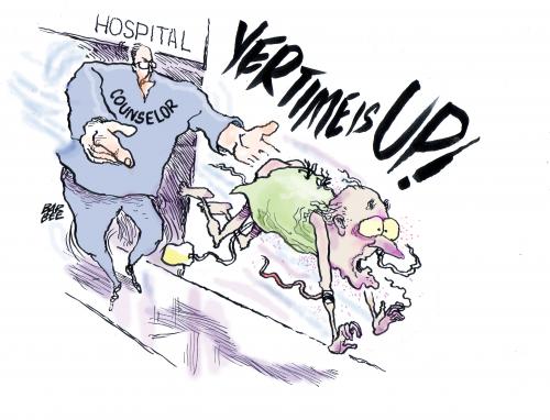 Cartoon: health care (medium) by barbeefish tagged bill
