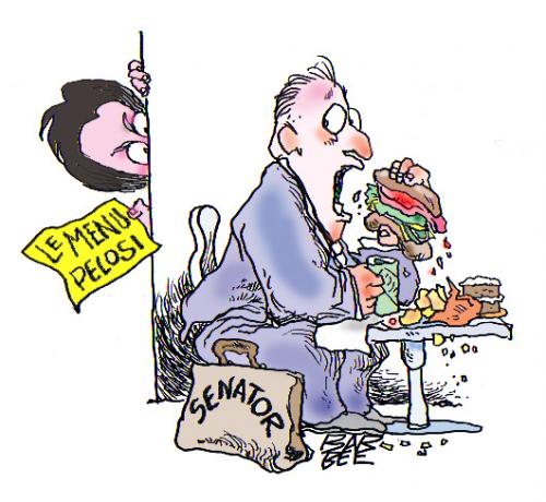 Cartoon: lunch (medium) by barbeefish tagged control,