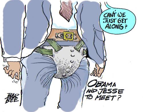 Cartoon: OBAMA CUP (medium) by barbeefish tagged jesse,fumes