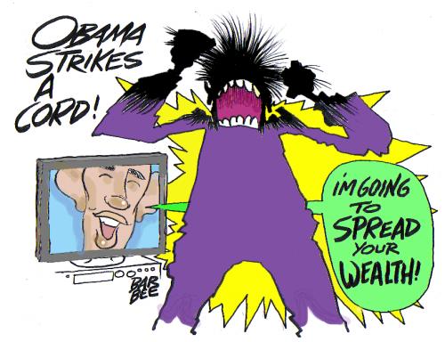 Cartoon: OOPS (medium) by barbeefish tagged obama