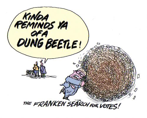 Cartoon: our pal al (medium) by barbeefish tagged al,franken