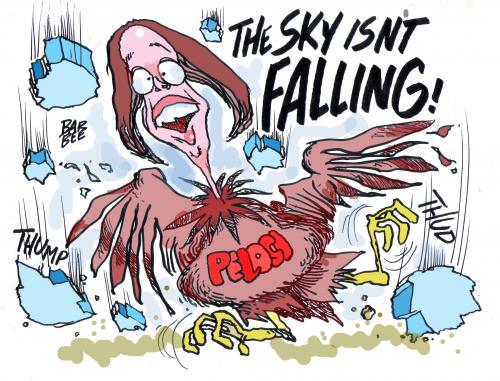 Cartoon: PELOSI SPIN (medium) by barbeefish tagged pelosi