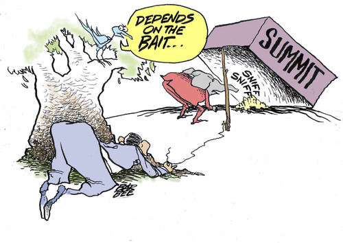 Cartoon: the trap (medium) by barbeefish tagged obama
