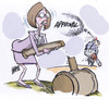 Cartoon: 11 percent (small) by barbeefish tagged pelosi