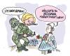 Cartoon: bosnia (small) by barbeefish tagged hillary,