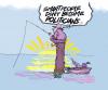 Cartoon: BOTTOM LINE (small) by barbeefish tagged woe,is,we