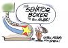 Cartoon: BOXER (small) by barbeefish tagged senator