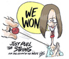 Cartoon: BRAINTRUST (small) by barbeefish tagged pelosi