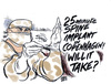 Cartoon: can only hope (small) by barbeefish tagged obama