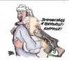 Cartoon: carter and hamas (small) by barbeefish tagged carter,