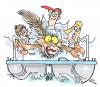 Cartoon: CAT ON BOARD (small) by barbeefish tagged story