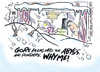 Cartoon: curve ball (small) by barbeefish tagged gore