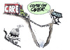 Cartoon: disaster (small) by barbeefish tagged crash