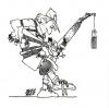 Cartoon: fishing (small) by barbeefish tagged shoe,string,