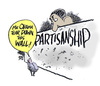 Cartoon: good fer the goose (small) by barbeefish tagged walls