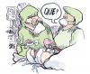 Cartoon: HUH (small) by barbeefish tagged wha