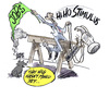 Cartoon: job stimulus (small) by barbeefish tagged obama