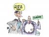 Cartoon: notsoobad (small) by barbeefish tagged obama