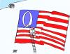 Cartoon: OBAMA O (small) by barbeefish tagged de plane