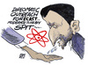 Cartoon: open hand (small) by barbeefish tagged iran