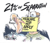 Cartoon: over the hill (small) by barbeefish tagged rationing