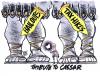 Cartoon: PAY TO CAESAR (small) by barbeefish tagged budget