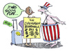 Cartoon: polit perks (small) by barbeefish tagged pelosi