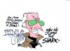 Cartoon: shades n leather jacket (small) by barbeefish tagged joe,biden