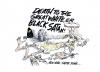 Cartoon: THE GREAT SATAN (small) by barbeefish tagged osama