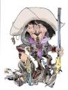 Cartoon: vaquero (small) by barbeefish tagged mex,cowboy,