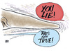 Cartoon: WILSON WAS RIGHT (small) by barbeefish tagged obama