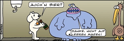 Cartoon: Nüchtern! (medium) by zguk tagged minimells,alcohol,alkohol,diät,diet,drinking,fat,man,nüchtern