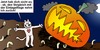 Cartoon: Halloween! (small) by zguk tagged halloween kürbis minimells nbonny