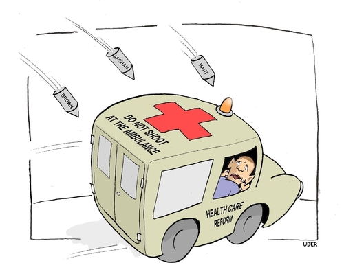 DO NOT SHOOT AT THE AMBULANCE DO NOT SHOOT AT THE AMBULANCE
