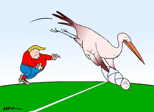 Cartoon: TOUCHDOWN (medium) by uber tagged jussoli,jussoli