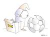 Cartoon: FOLLOW INSTRUCTION (small) by uber tagged football,worldcup,russia