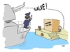 Cartoon: GUN SALUTE (small) by uber tagged gheddafi,lybia,italy