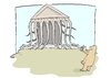 Cartoon: METAMORPHOSIS (small) by uber tagged greece financial crisis euro