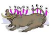 Cartoon: THE WALL STREET BULL (small) by uber tagged indignados wallstreet finance